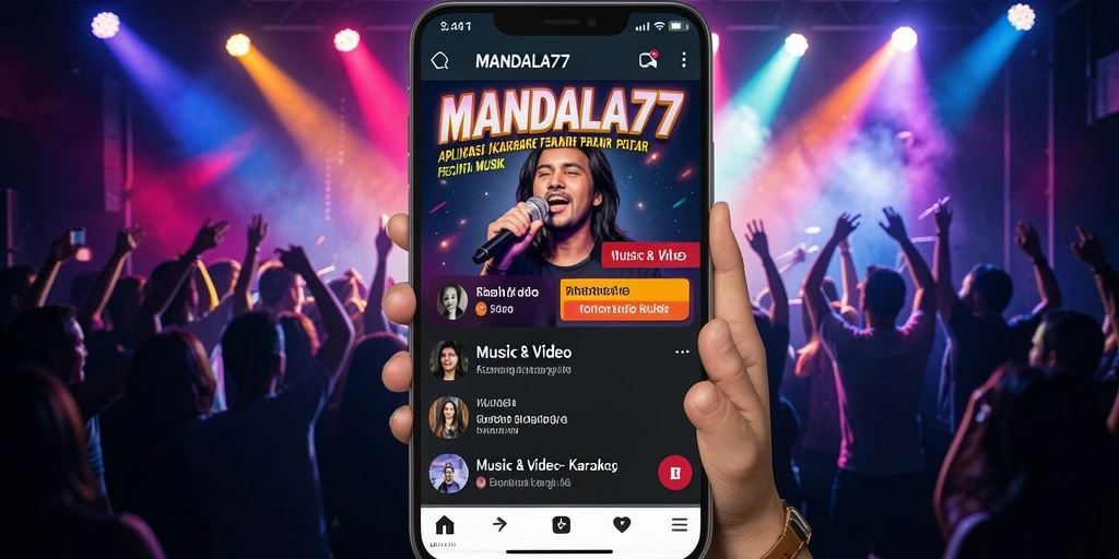 Antarmuka MANDALA77 yang menarik untuk pengalaman karaoke hebat.