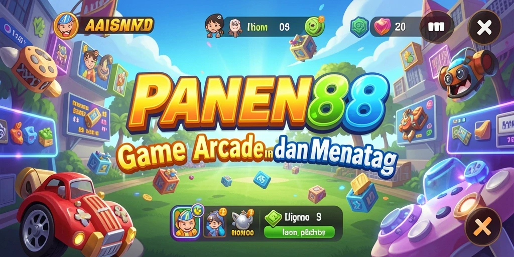 Tampilan antarmuka menarik dan intuitif dari PANEN88.