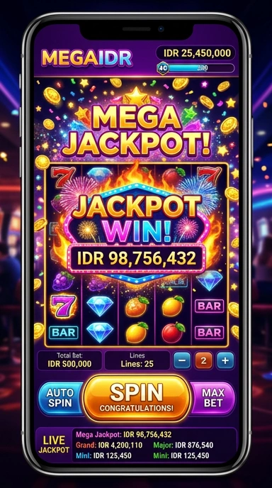 megaidr tampilan beranda