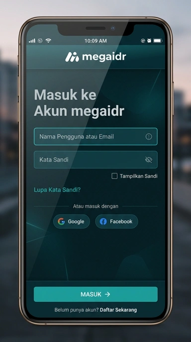 Masuk ke Akun megaidr dengan Mudah dan Cepat